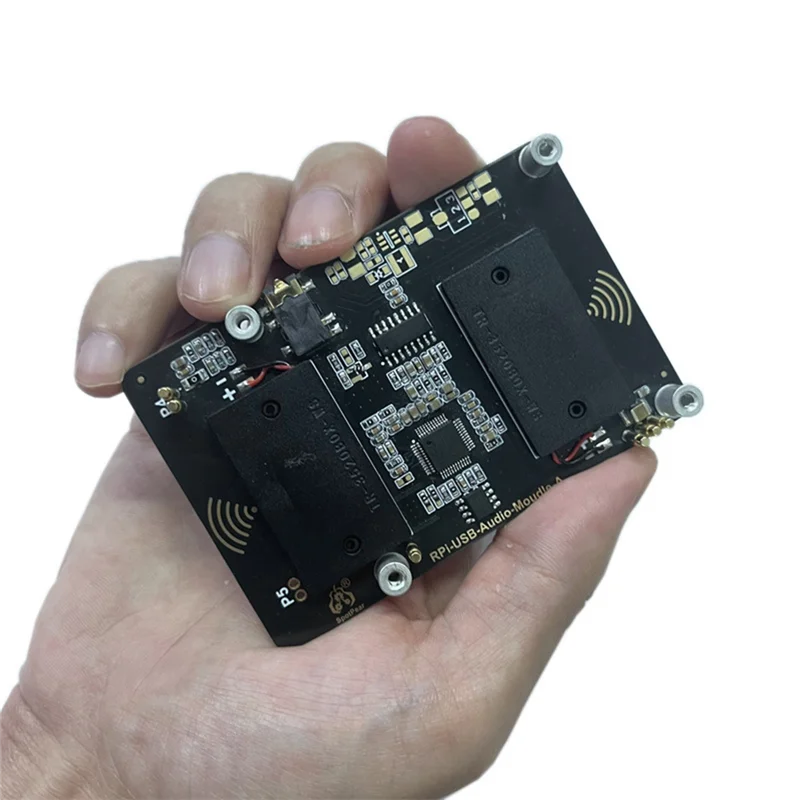 

Suitable For Raspberry USB Audio Sound Card Moudle HAT USB Driver-Free Onboard Dual Speakers 3.5Mm Headphone Jack
