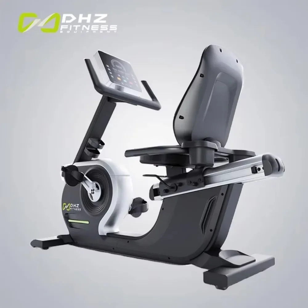 Ergometer Heimtrainer 120kg 12kg kg Zubehör und Stepper Laufband Arme Beine Riemen antrieb Indoor Cycling blaue Abdeckung