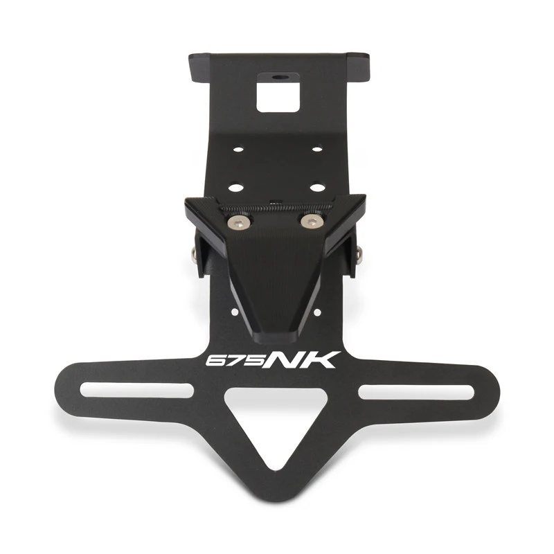 Fit Für 675SR 675NK 675 SR 675SR R Motorrad Kennzeichen Halter Hinten Kurze Schwanz Lager Licht Reitstock Halter Halterung kit