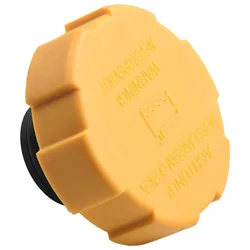1PC Radiator Coolant Expansion Tank Cap For Opel For SAAB 9-3 9202799 1304677 Plastic Yellow High Quality Car Accessories