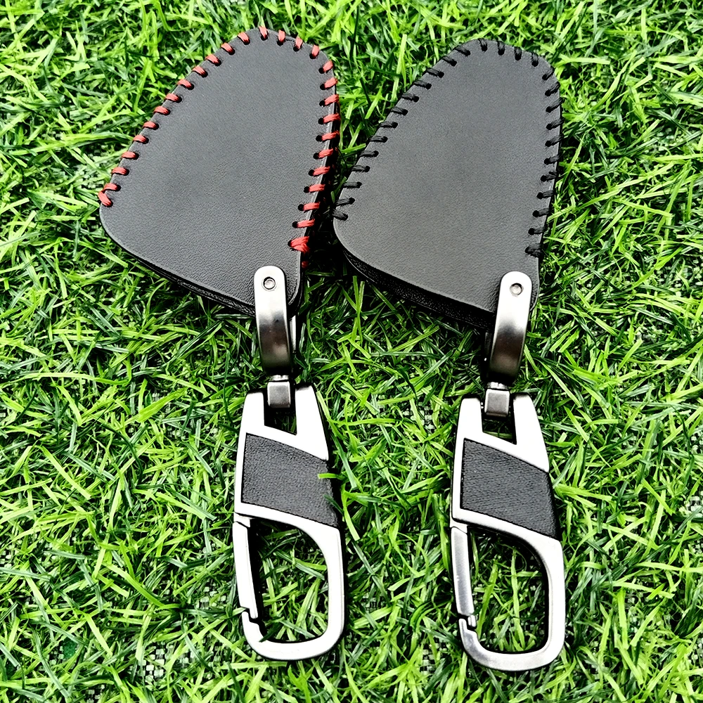 حافظة مفاتيح أغطية جلد لكرايسلر فوياجر باسيفيكا 300c PT كروزر دودج كاليبر المنتقم جيب جراند شيروكي كومباس باتريوت #5