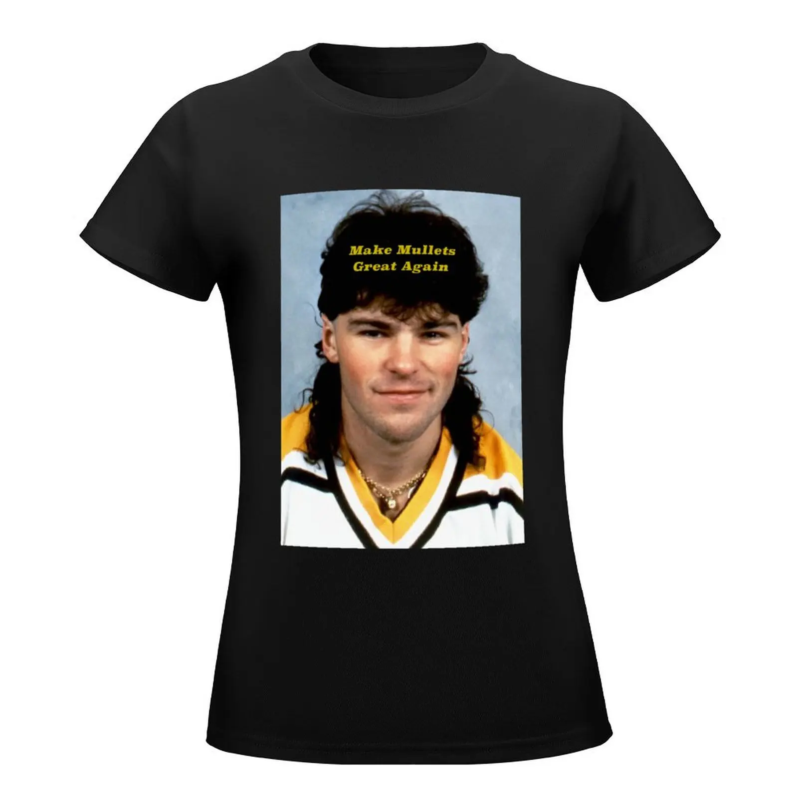 Jagr Founder of the Mully T-Shirt hippie clothes blanks plain Woman clothes