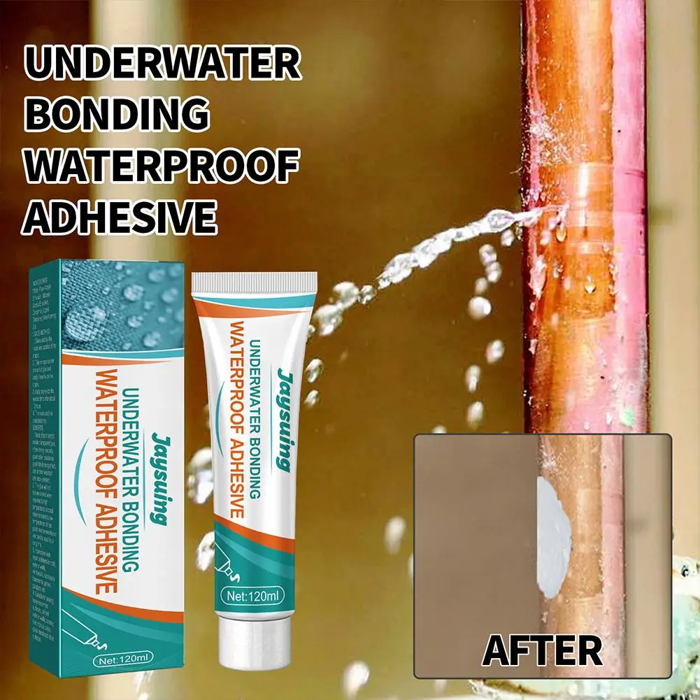 120ml Bathroom Waterproof Glue Agent Insulating Adhesive Sealant Leak Proof Paint Strong Bonding Coating For Home Repair T0Y4