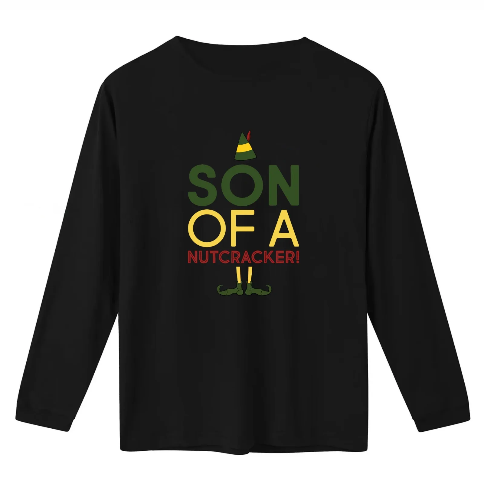 Elf Movie Quote Son of A Nutcracker T-Shirt Summer Casual Cotton Tee Oversized Streetwear Tops Vintage Graphic Print