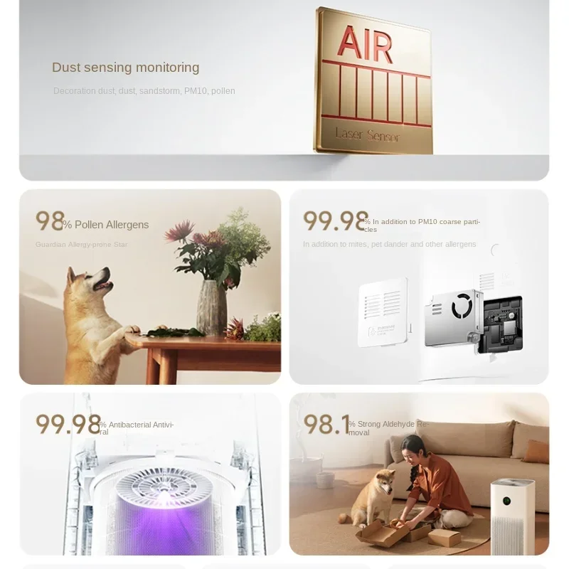 New Product Xiaomi Mijia Air Purifier 5 Household Indoor Pet Smoking in Addition To Formaldehyde Small Purifier