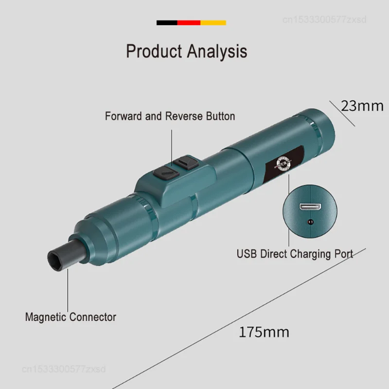 Imagem -05 - Youpin Mini Conjunto de Chave de Fenda Elétrica Ferramentas sem Fio Chaves de Fenda Recarregáveis Broca de Impacto com 88 Bits Kit de Ferramentas Usb 250 r Min