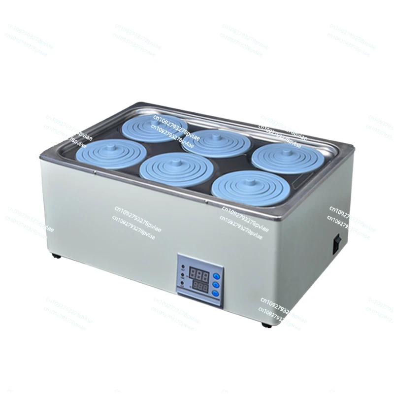 Digital display double-hole oil bath pot single-hole four-hole porous electric heating magnetic stirring water bath box