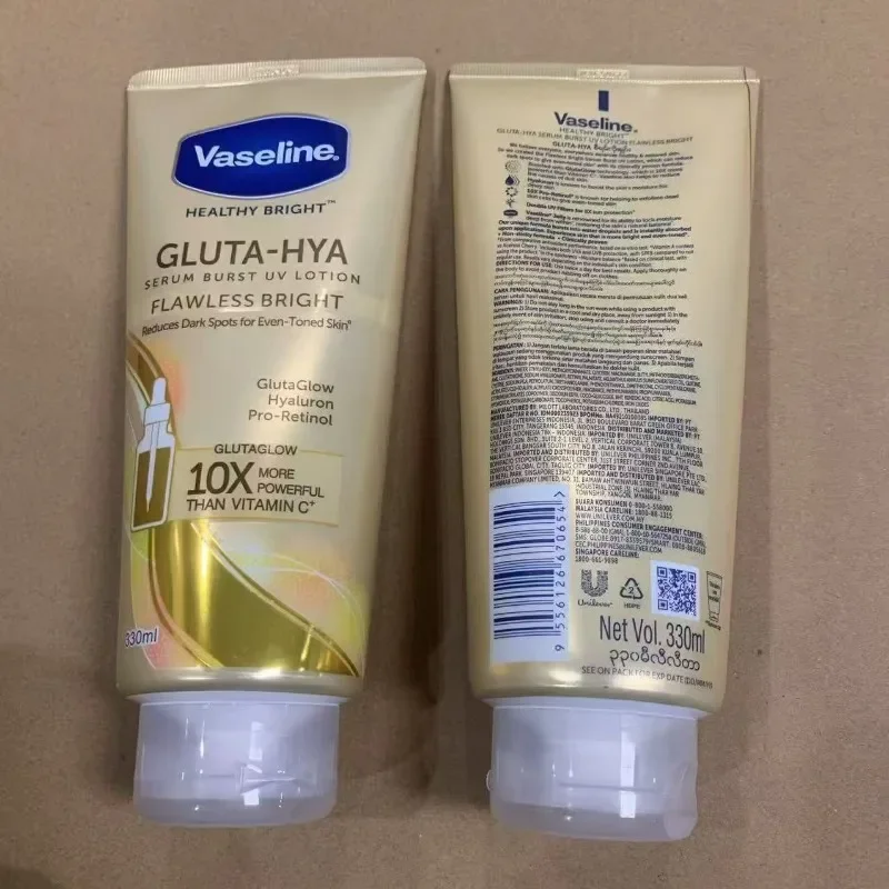 Loción corporal de vaselina por la noche, niacinamida, fragancia duradera, crema hidratante iluminadora refrescante para blanquear la piel de verano