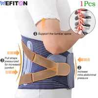 1Pcs Adjustable Waist Lumbar Support Breathable Back Brace Lower Back Belt Strap,Instant Pain Relief for Herniated Disc,Sciatica