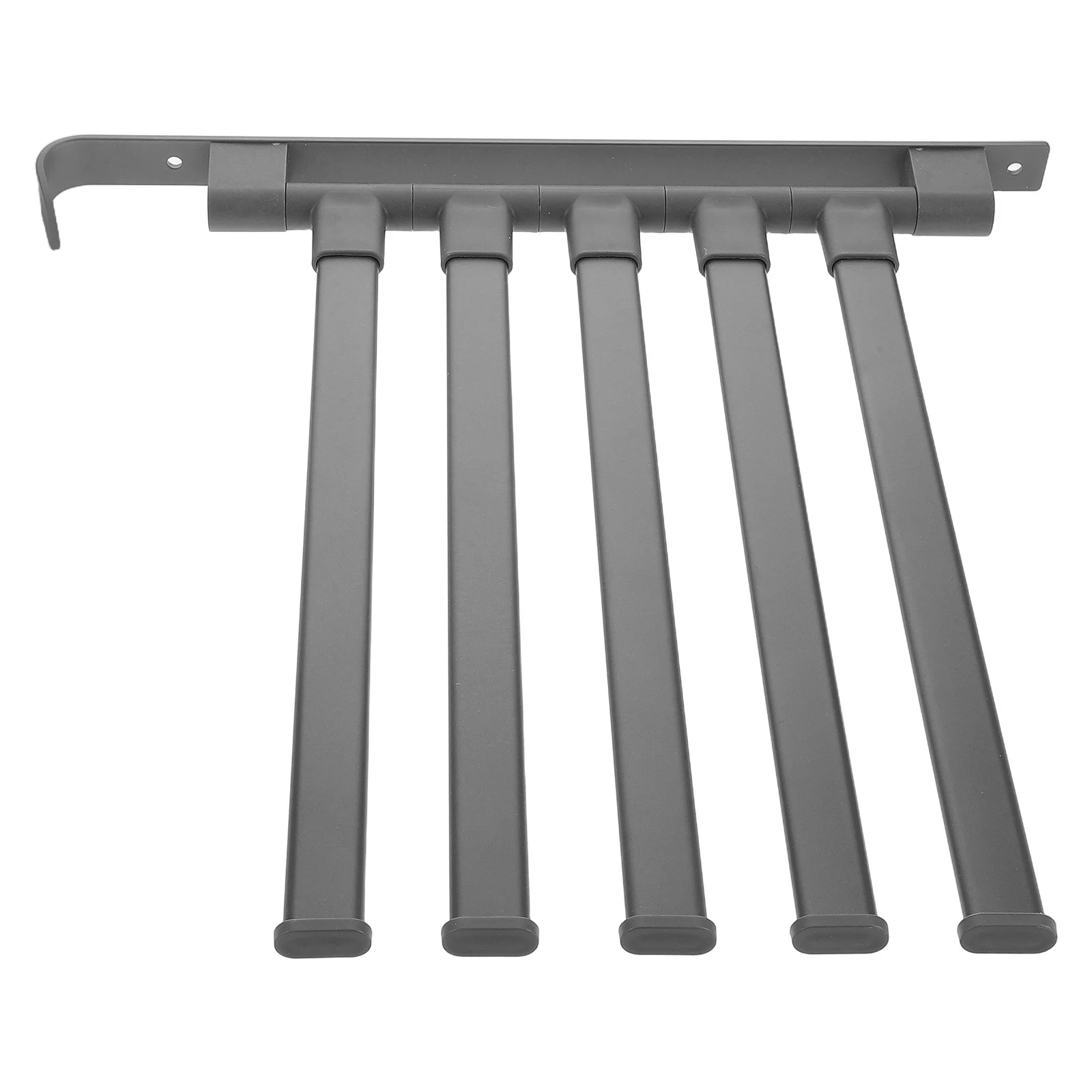 

Adjustable Swivel Towel Rack 5 Rods Bathroom Wall Mount Folding Shelf Storage Organizer Adjustable Towel Rack Bathroom Racks