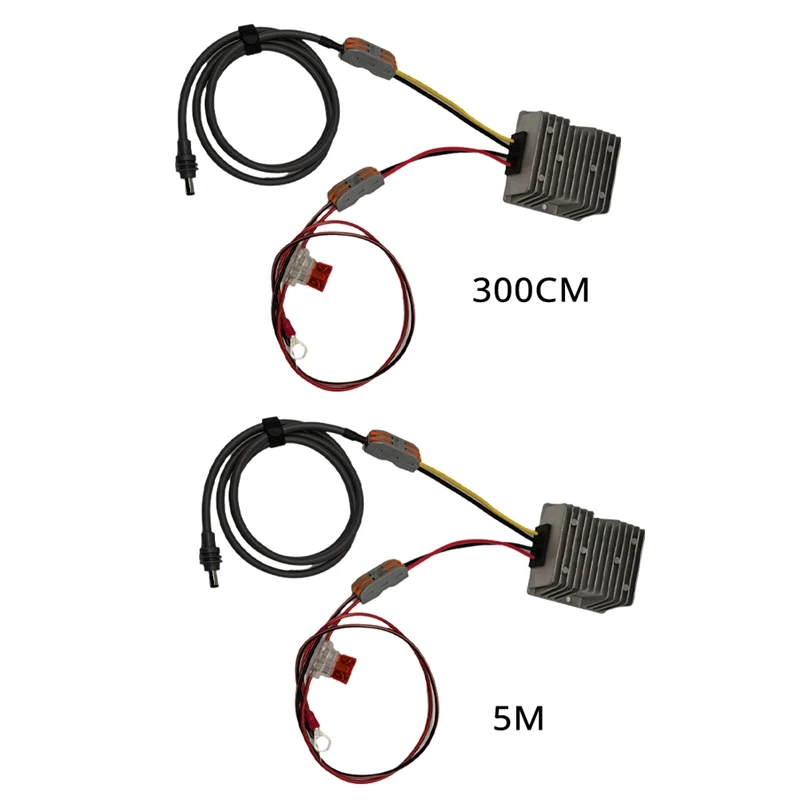 LICG-12V Adapter DC 12V Power Cord Converter For Starlink Mini Power Boost To 48-57V, 5A Conversion Kit DC Male Plug