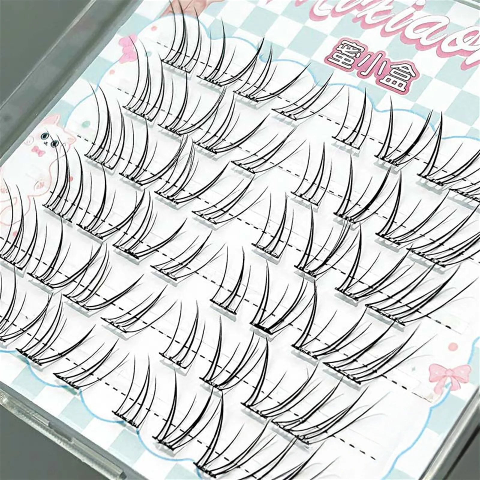 Natürliche künstliche Wimpernverlängerungen, 10–13 mm, C-Locken, leichte, schwarze, flauschige Volumenwimpern für den täglichen Gebrauch, Make-up-Zubehör