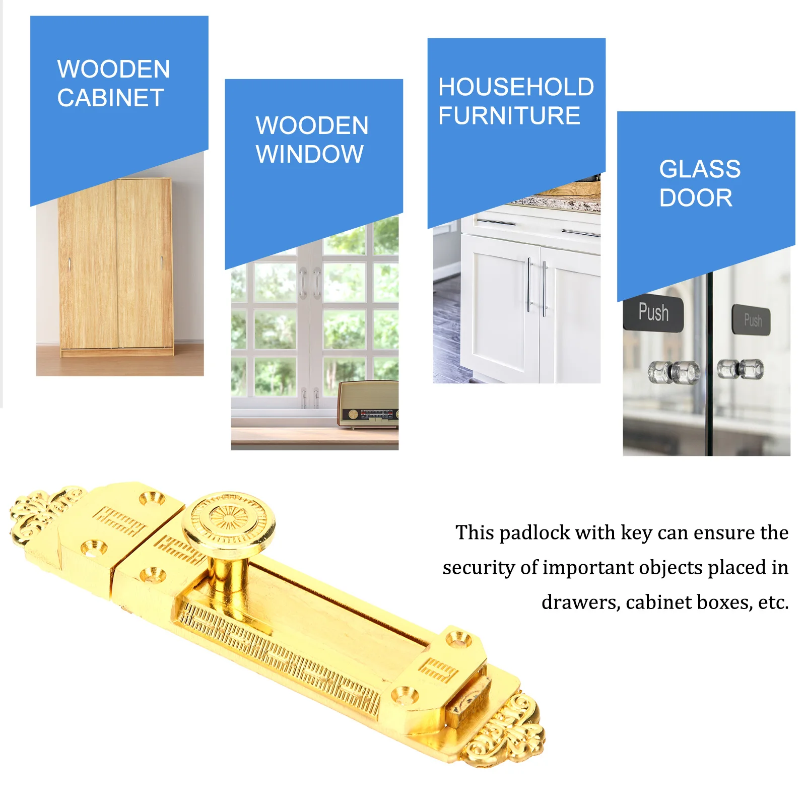 

Retro Bronze Door Flush Bolt 5 Inch Zinc Alloy Slide Lock For French Double Gate Latches Security Privacy Bathroom Door Clasp