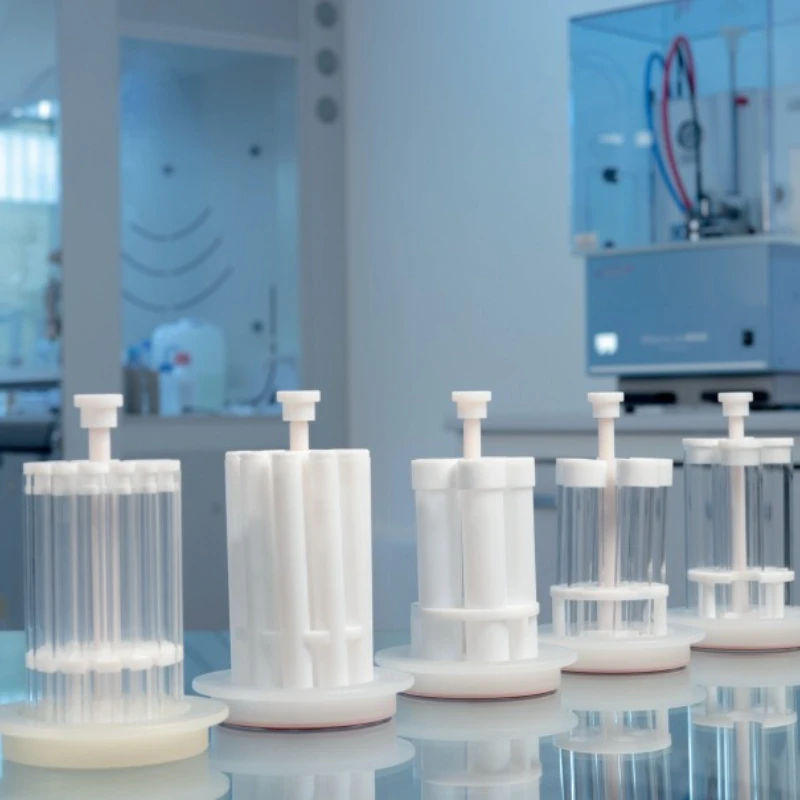 Microwave digestion system, built-in acid drainage system