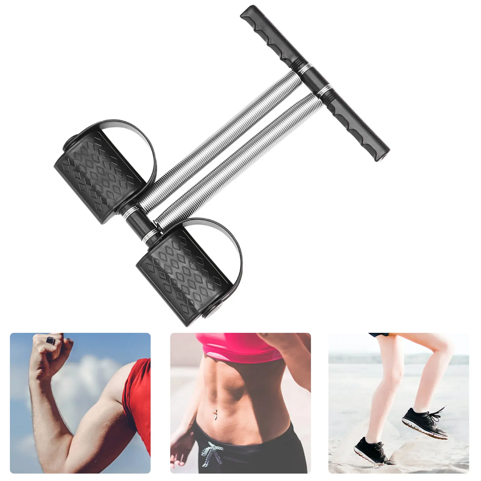 

Foot Pedal Tensioner Resistance Bands Exercise Equipment Rope Leg Puller Steel Stretch Home Fitness Enthusiasts