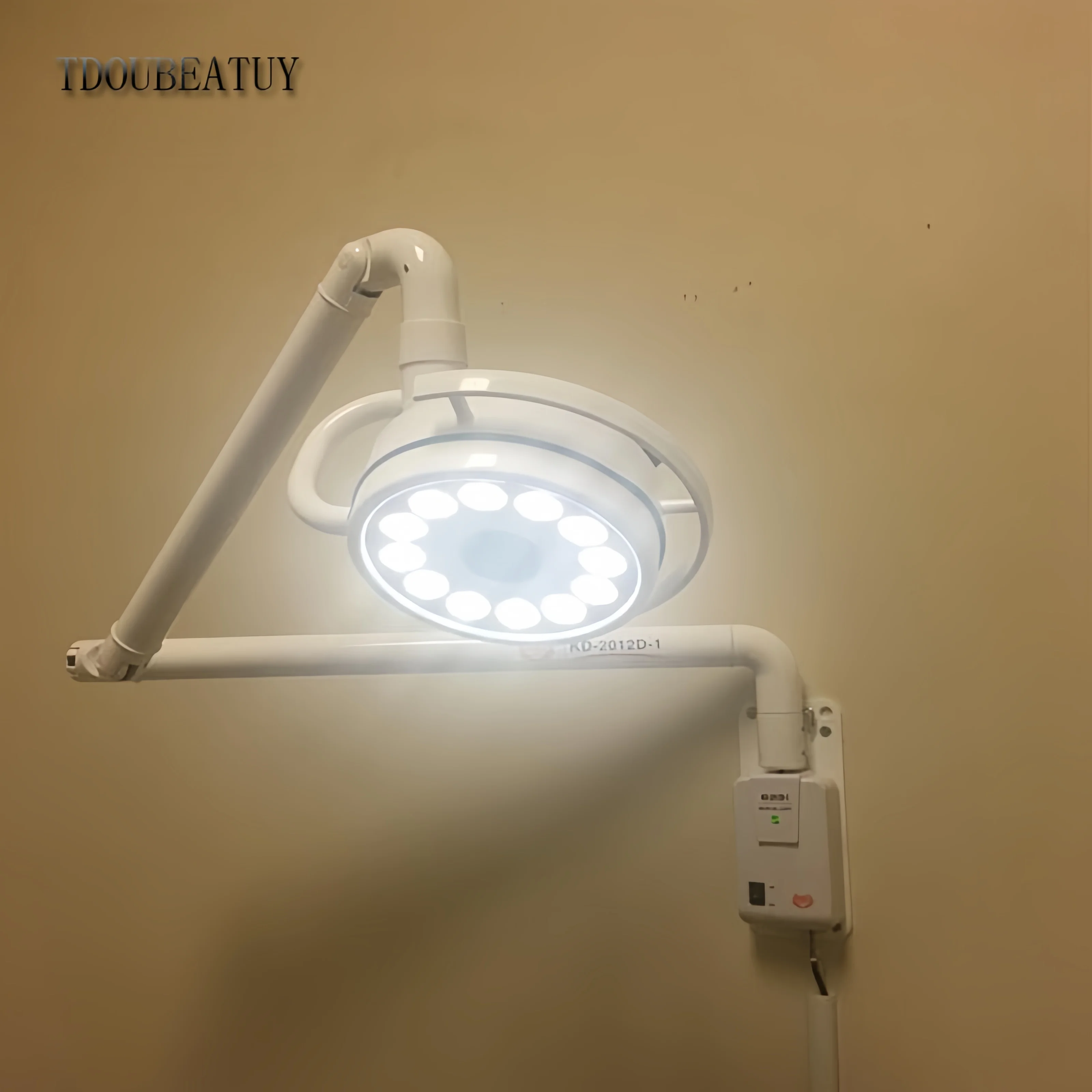 2024 NEW TDOUBEAUTY KD-2012B-1 36W Wall Mounted LED Surgical Exam Light Dental Shadowless Lamp Pet Surgery 90V-240V