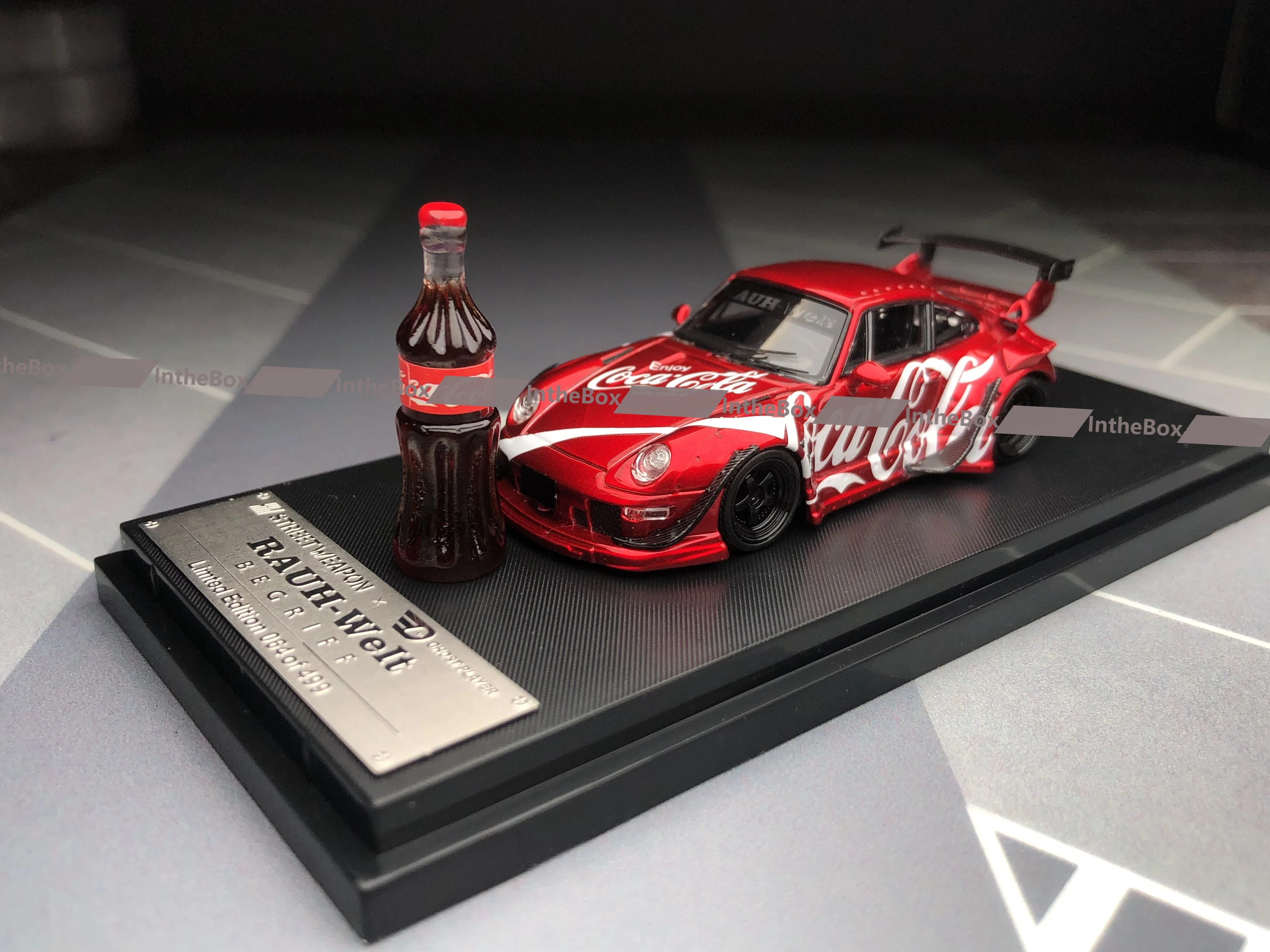 SW 1:64 RWB 993 Coke v1 Diecast Model Car Collection Limited Edition Hobby Toys