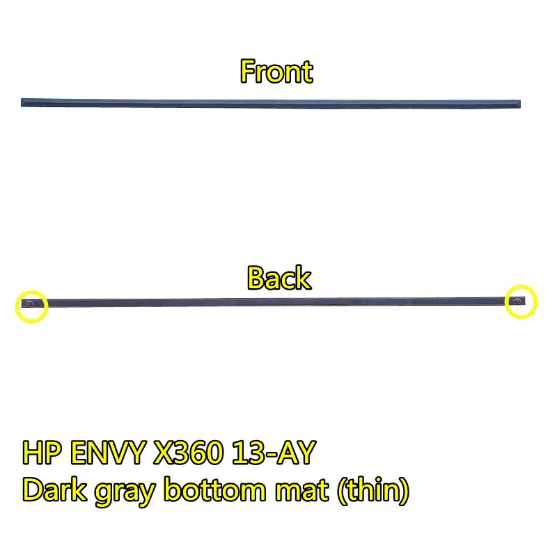 노트북 하단 케이스 발 패드, HP ENVY X360 13-AY TPN-C147 다크 그레이, 신제품