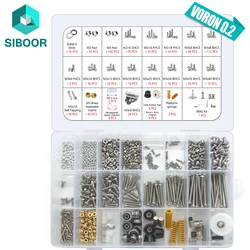 Voron V0.2 R1 Complete Fastener Kit 3D Printer Parts DIY Project Hardware Fasteners Screws Nuts Full Kits 3D Printer Machine