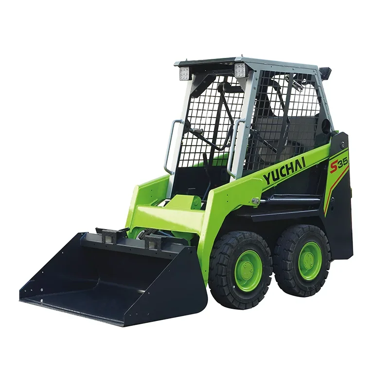 YUCHAI 0.35Ton Electric Skid Steer Loader S35 Mini Skid Steer