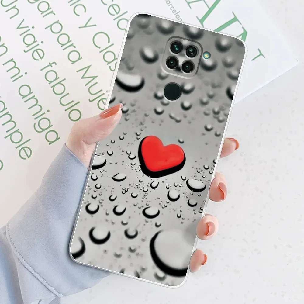 For Xiaomi Redmi Note 9 Case For Redmi Note 9 Cute Marble Transparent Cases For Redmi Note 9 Silicone Clear Phone Bumper Bags