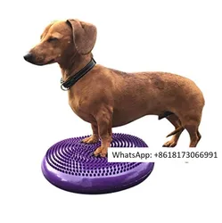 Pet Dog Balanced UFO Sports Fitness Rehabilitation Hip and Knee Muscle Atrophy Balance Agility