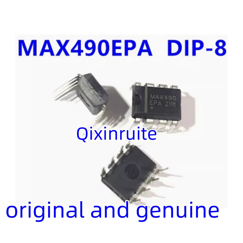 Qixinruite Neuer MAX490EPA=MAX490 DIP-8 Transceiver-Treiber-Empfängerchip