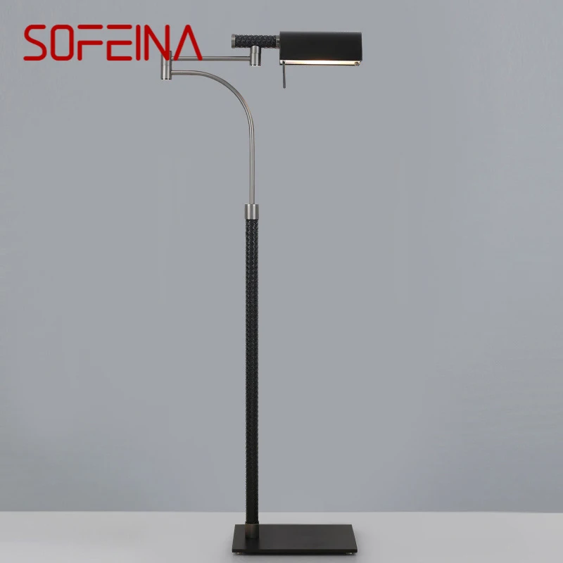 

SOFEINA Nordic Floor Lamp Fashionable Modern Family Iiving Room Bedroom Creativity LED Decorative Standing Light