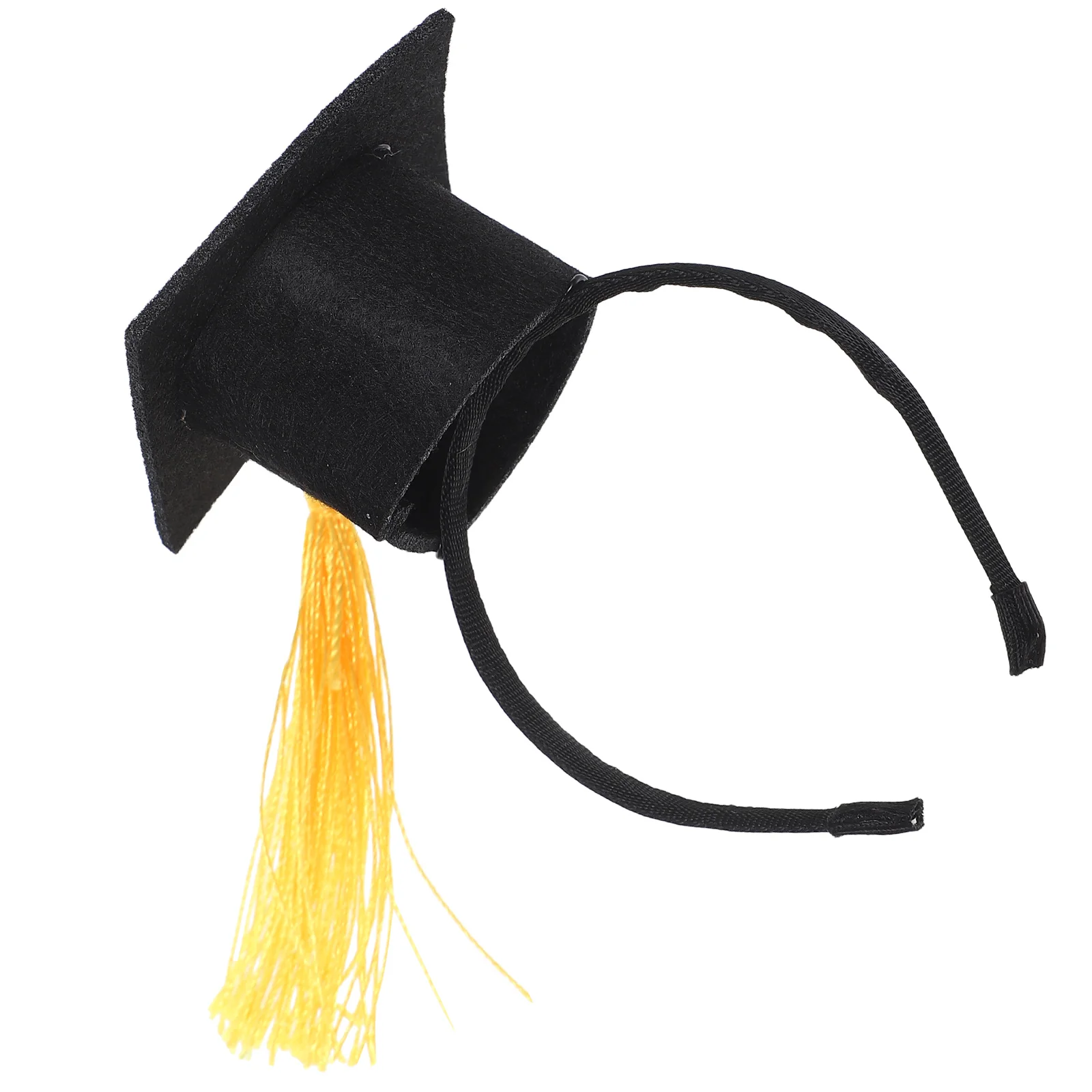 

Pet PhD Doctor Costume Graduation Hat Cat Graduation Accessory Headband for Dogs Cats Soft Material Elastic Design Pet