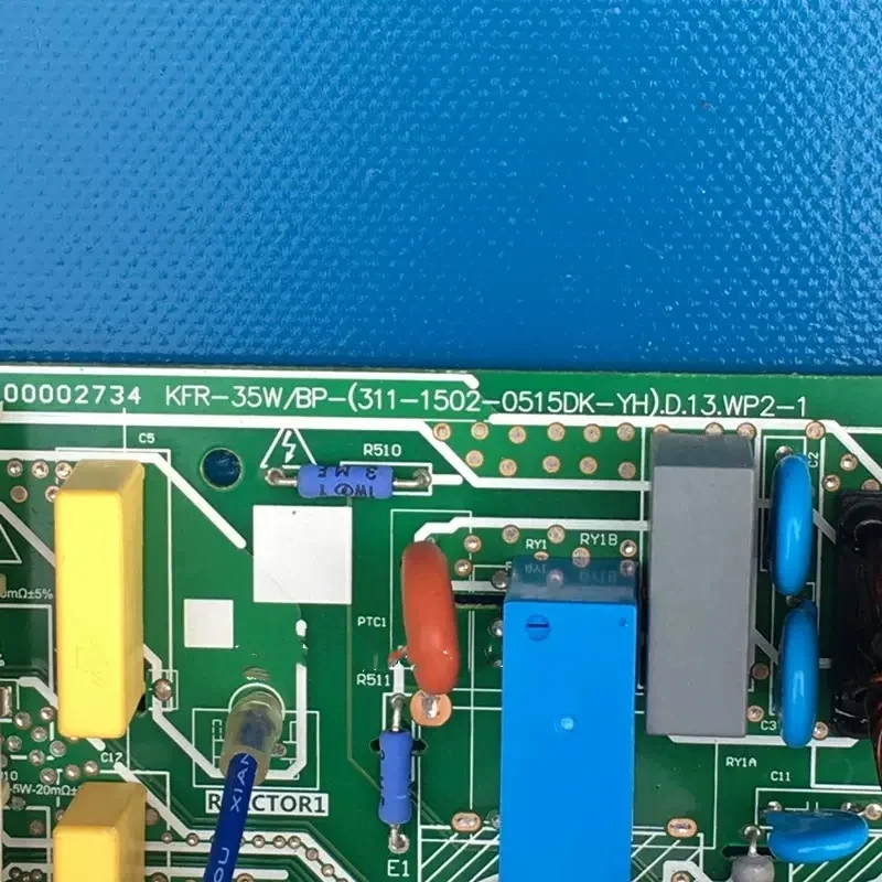 Используется для кондиционера Midea с регулируемой частотой KFR-35W/BP - (311-1502-0515DK-YH) D.13. Внешняя материнская плата машины WP2-1