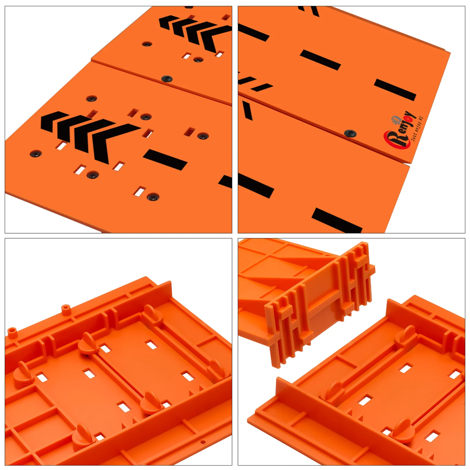 RC Ramp Plastic RC Stunt Playset for 1/12 To 1/24 Scale Remote Control Vehicle