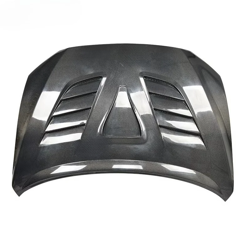 

OEM Style Carbon Fiber Front Engine Hood Bonnet for Lancer Evolution Evo 10 & Evo X New Style Engine Cover