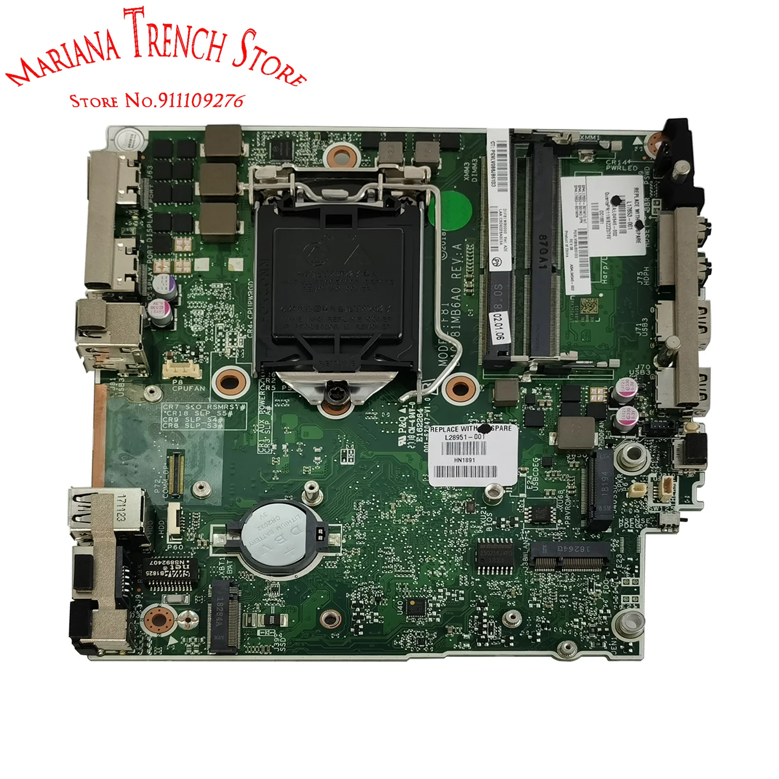 

Материнская плата настольного ПК для HP ProDesk 600 G4 DM L17653-001 L04546-002 L28951-001 DA0F81MB6A0