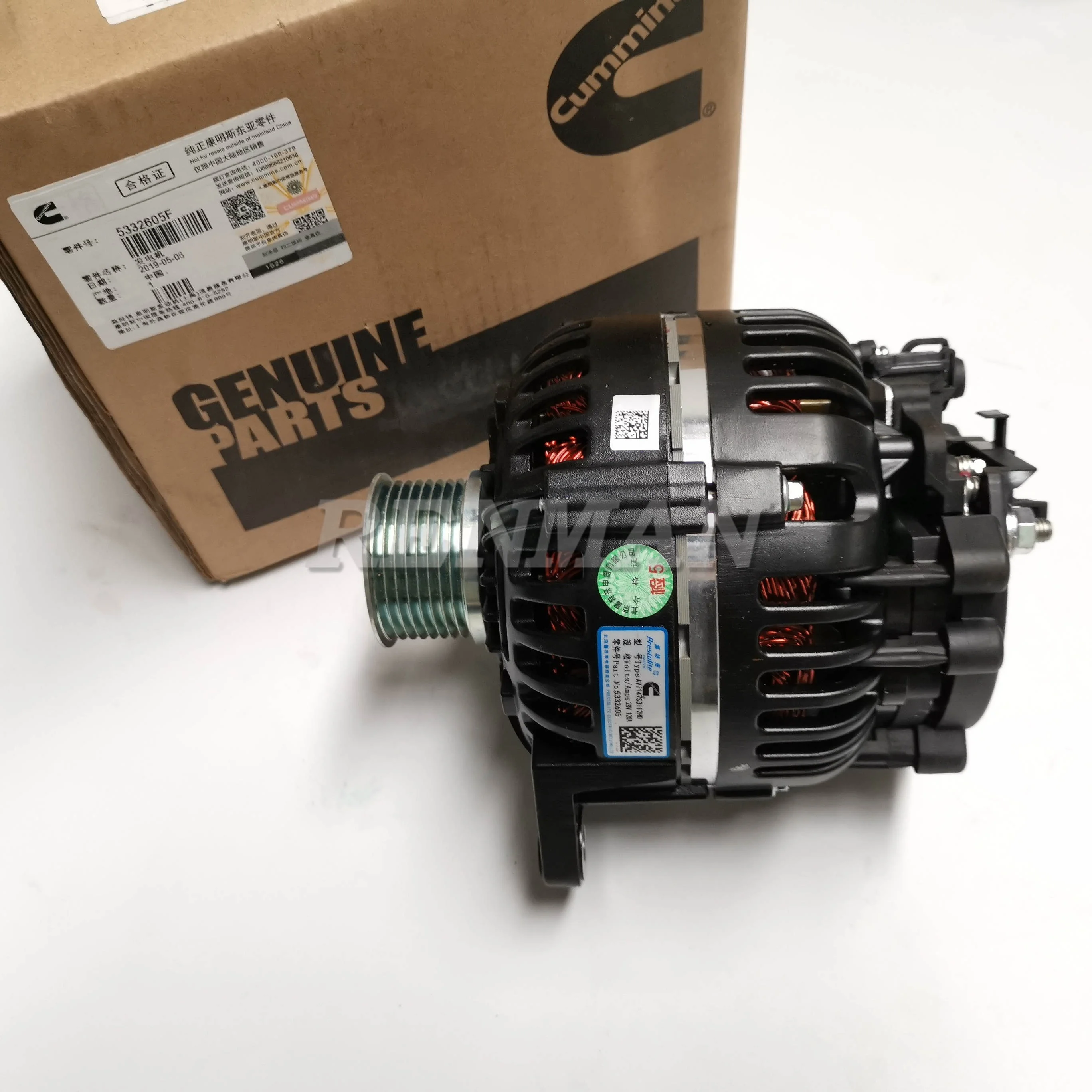 

Cummins ISGE ISGe5-430 Engine ALTERNATOR 5332605 5284097