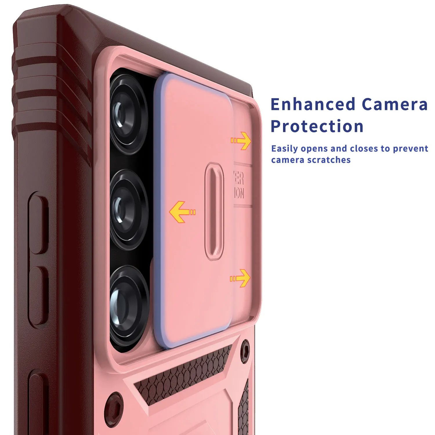 For Samsung Galaxy S24/S24+/S24 Ultra 5G Phone Case Hybrid Ring Kickstand Card Slot Camera Protection Hard Shockproof Cover