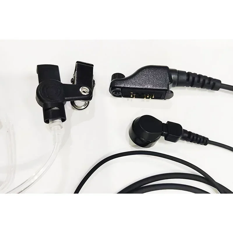 Neue verdeckte akustische luft rohr headset ptt mikrofon ohrhörer für icom IC-F51 IC-F40GS f30gs IC-F60 f80 IC-F3060 IC-M88 radio