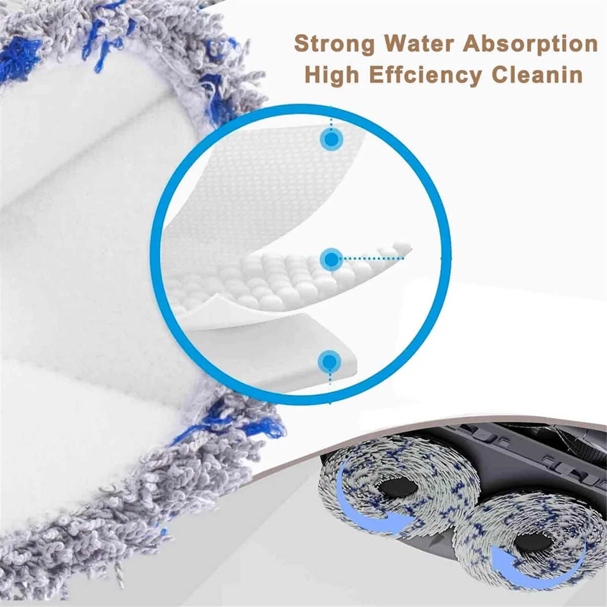 Ecovacs Deebot X1 Omni용 액세서리, 터보 진공 청소기용 교체 부품