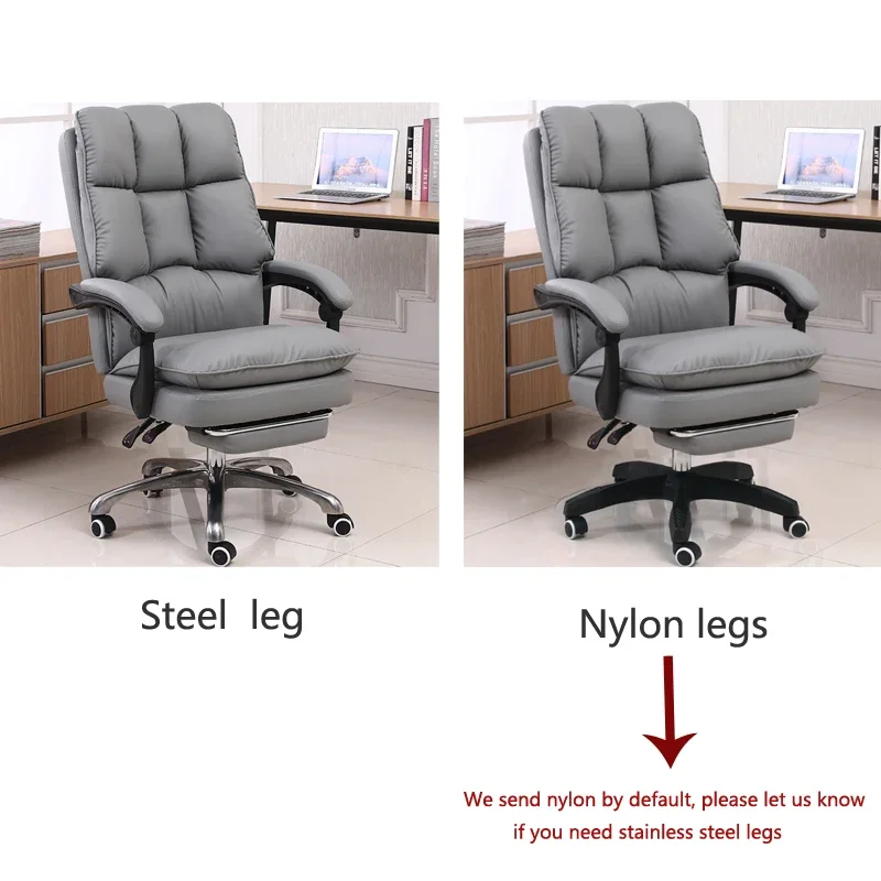 Office Chair Reclining Armchair with Footrest WCG Computer Gaming Chair Pink white