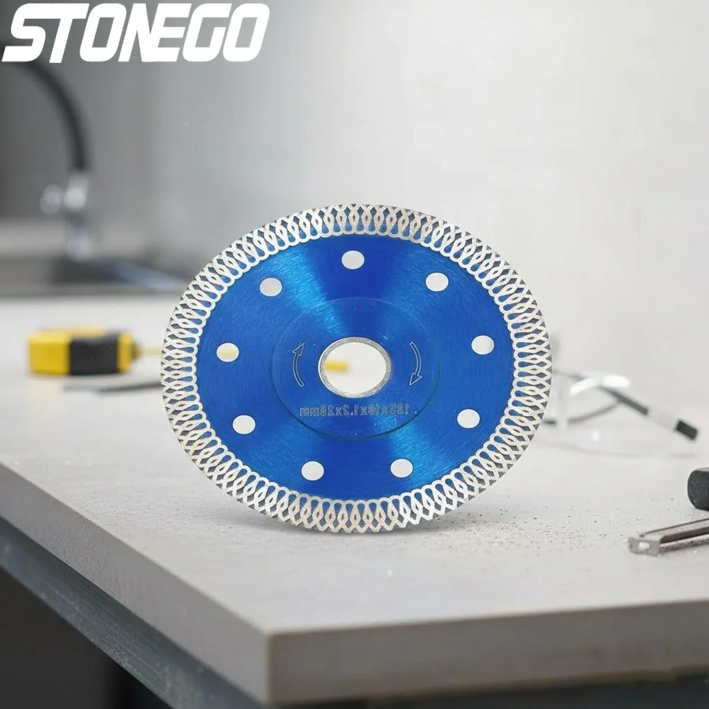 

Diamond Saw Blade Cutting Disc Wheel for Ceramic Tiles Granite Marble Stone 105mm 115mm 125mm Optional Professional Cutting Tool