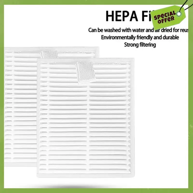 ABGP-For Xiaomi S20 D106 E12 E10 B112 قطع غيار المكنسة الكهربائية فرشاة جانبية رئيسية فلتر HEPA ممسحة قماش