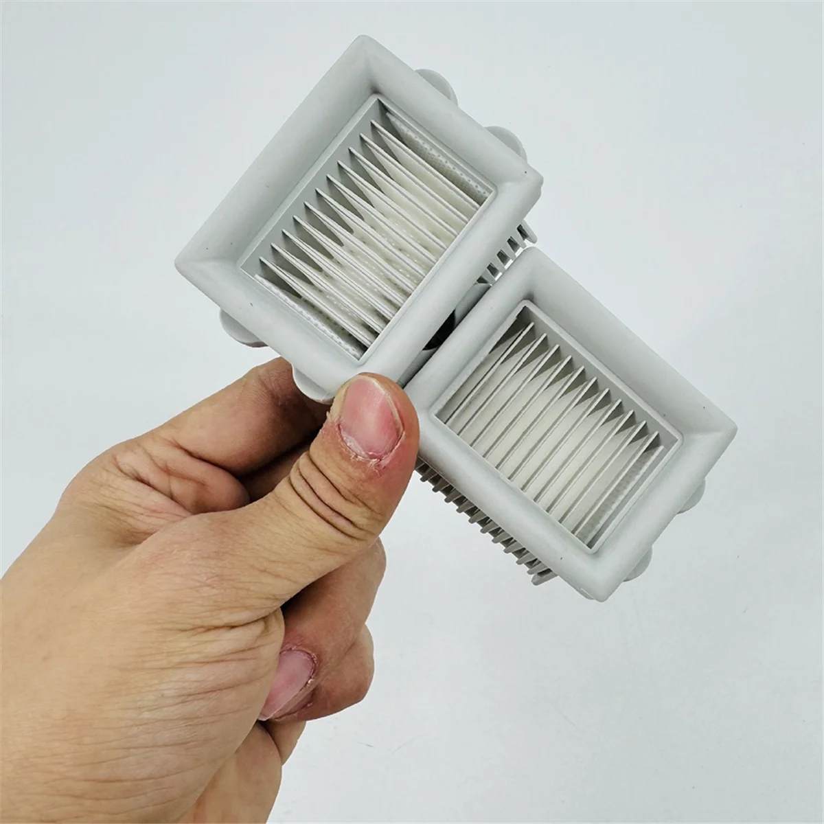 Abxhh novo elemento de filtro hepa original para roborock flexi pro/flexi/flexi lite aspirador de pó inteligente molhado e seco peças de reposição 4 peças