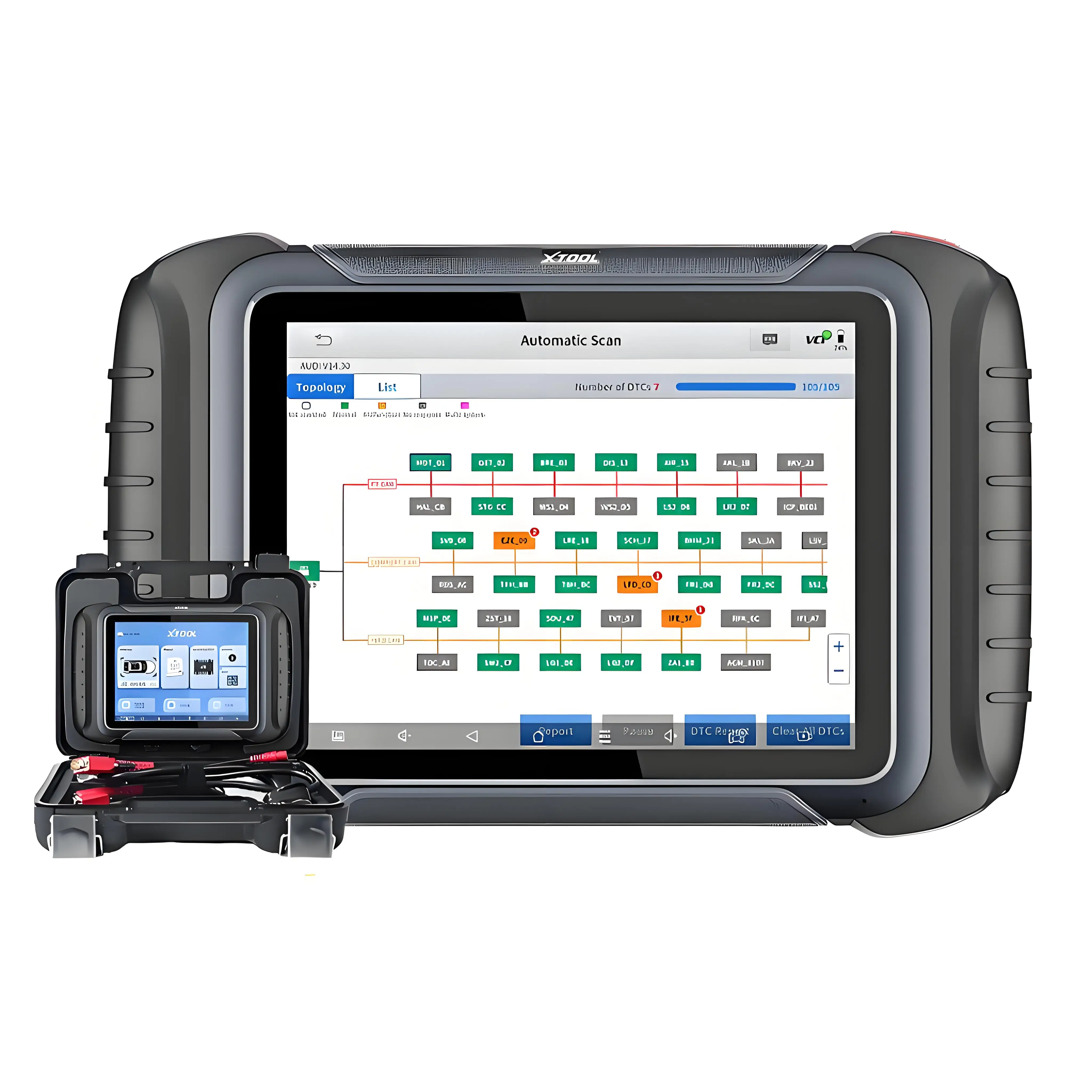 

D8S Upgraded of D-8 OBD2 Scanner ECU Coding Key Programming 38+ Services 3-year Free Update Full System Diagnostic Tool