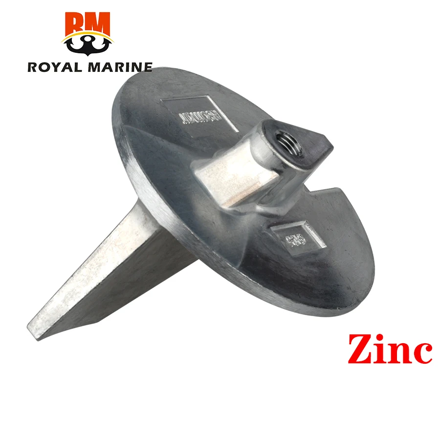 

6E5-45371-01 Tab Trim анодный цинк для подвесного двигателя Yamaha 75HP-225HP 2/4-stroke 6E5-45371, детали лодочного двигателя