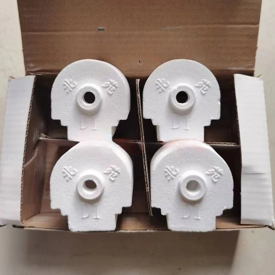 Lab Centrifugal Casting Machine Accessories, Horizontal Casting Cup, Quartz Crucible, Mechanic Materials, A Box of 4 s