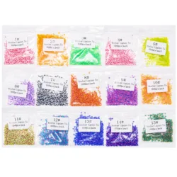 1040 Pcs/pack Dental Orthodontic Ligature Ties Colorful Dentistry Leagues Rings for Teeth Braces Elastic Rubber Bands