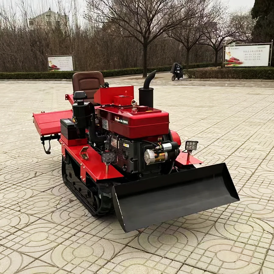 25 HP  35HP 45HP 40HP cultivator rotary tiller agricultural mini crawler greenhouse rotary tiller cultivator