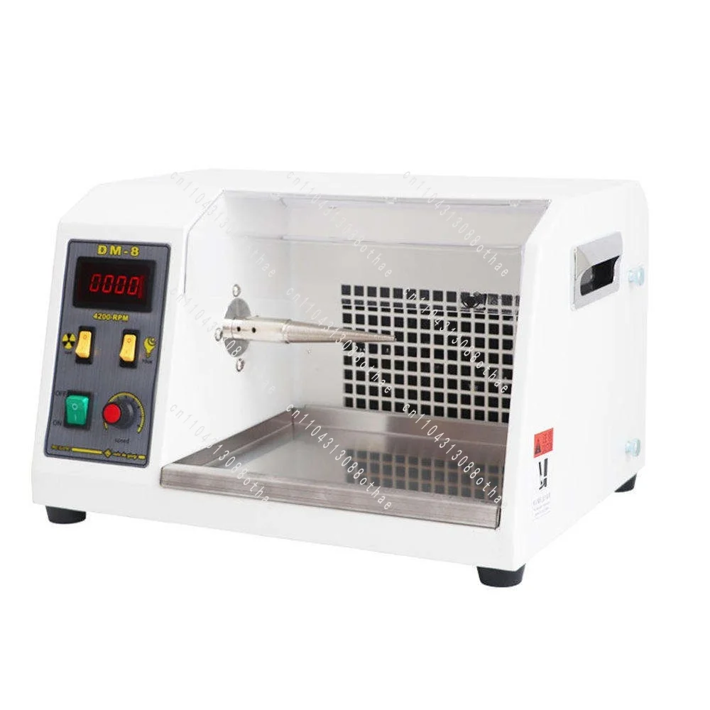 DM-8 Desktop Grinding Adjustable Speed Variable Frequency Vacuum Cleaning Cloth Wheel Jewelry Cloth Wheel Polishing Machine