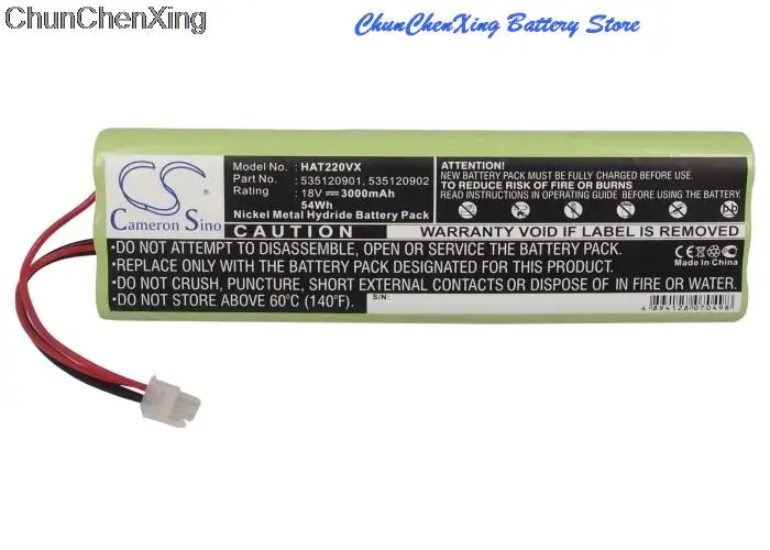 Imagem -02 - Cameron Sino-bateria para Husqvarna Automower 3000mah 220ac 220ac 2007 2008 2009 2010 2011 2012 2013 2023 2023