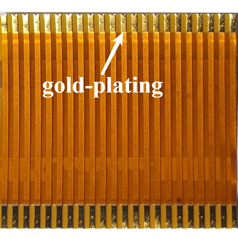 2Pcs 0.85mm/0.9mm/1.25mm Pitch 3/4/6/8/10/12/20/30P solder pad via FPC cable Pin gold plating