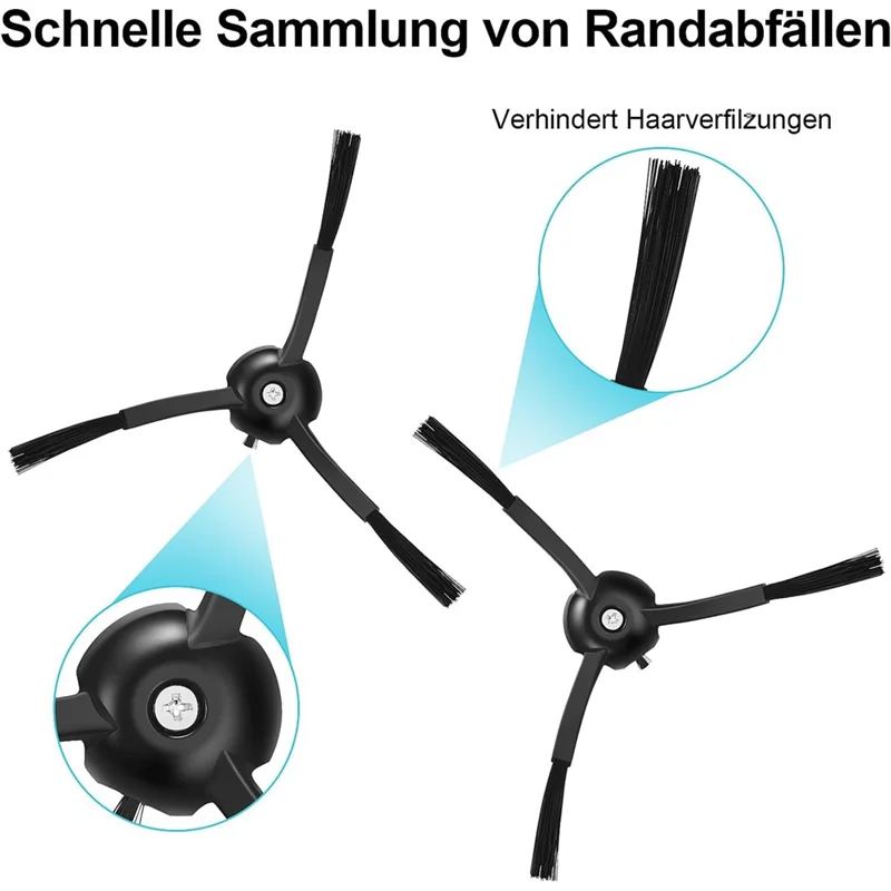 Per Roborock S8 Pro Uitra Robot Aspirapolvere Spazzole laterali principali Filtro Hepa Mop Sacchetti per la polvere in tessuto Pezzi di ricambio di ricambio